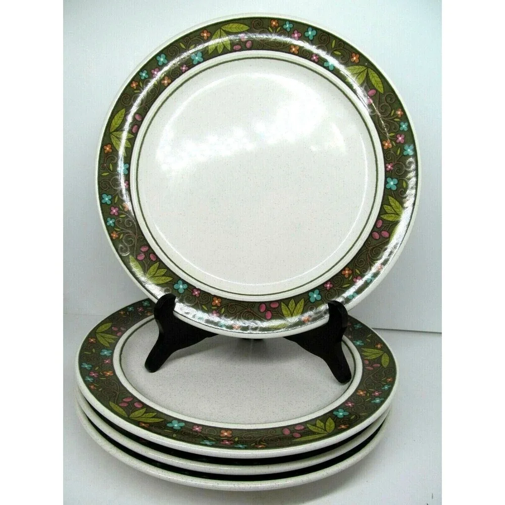Franciscan Fashion Manor Montego Dinner Plates 10 3/8